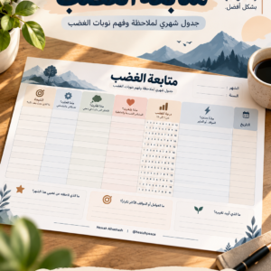 متابعة شعور الغضب